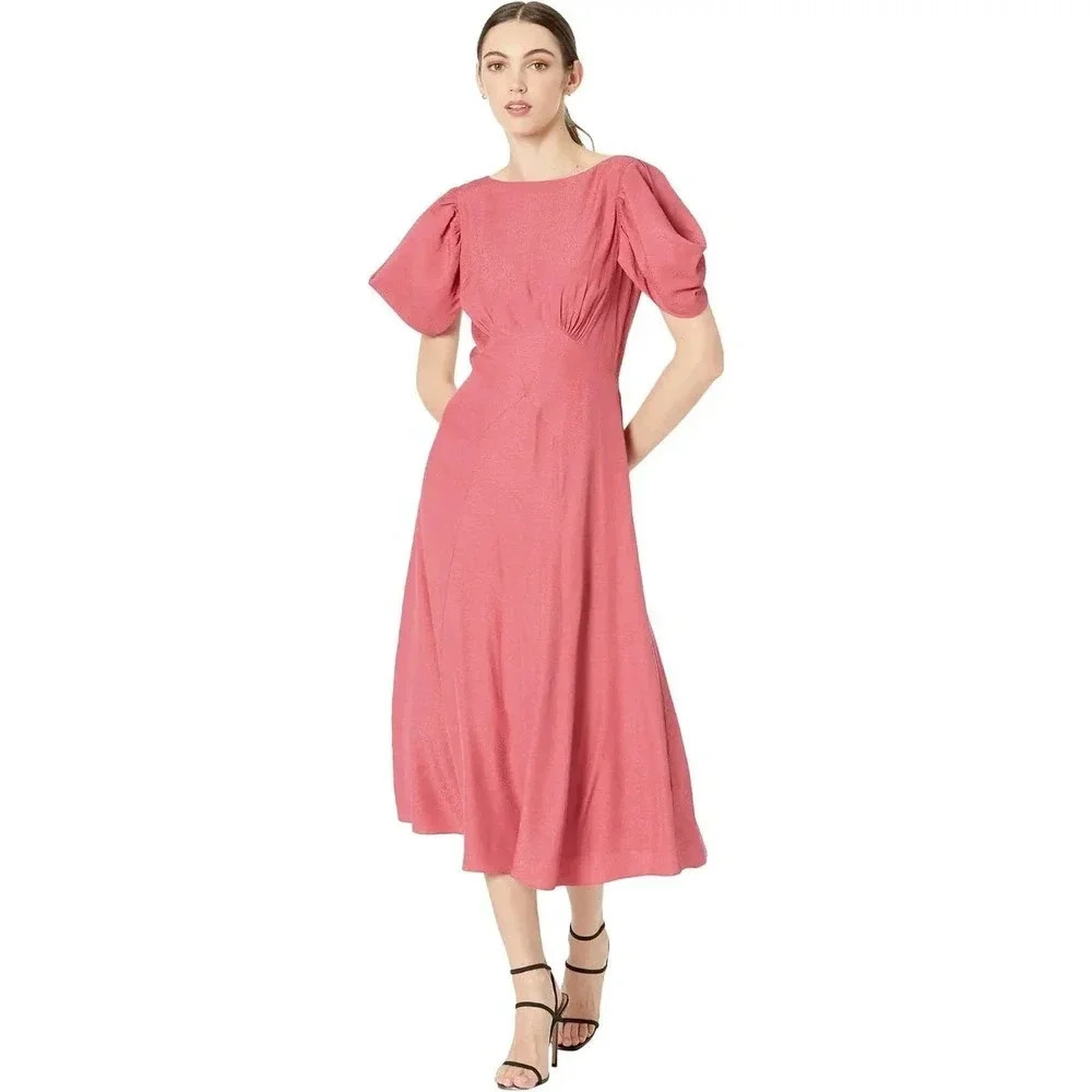 NWT Ted Baker London Tulipi Panelled Midi Tea Dress
